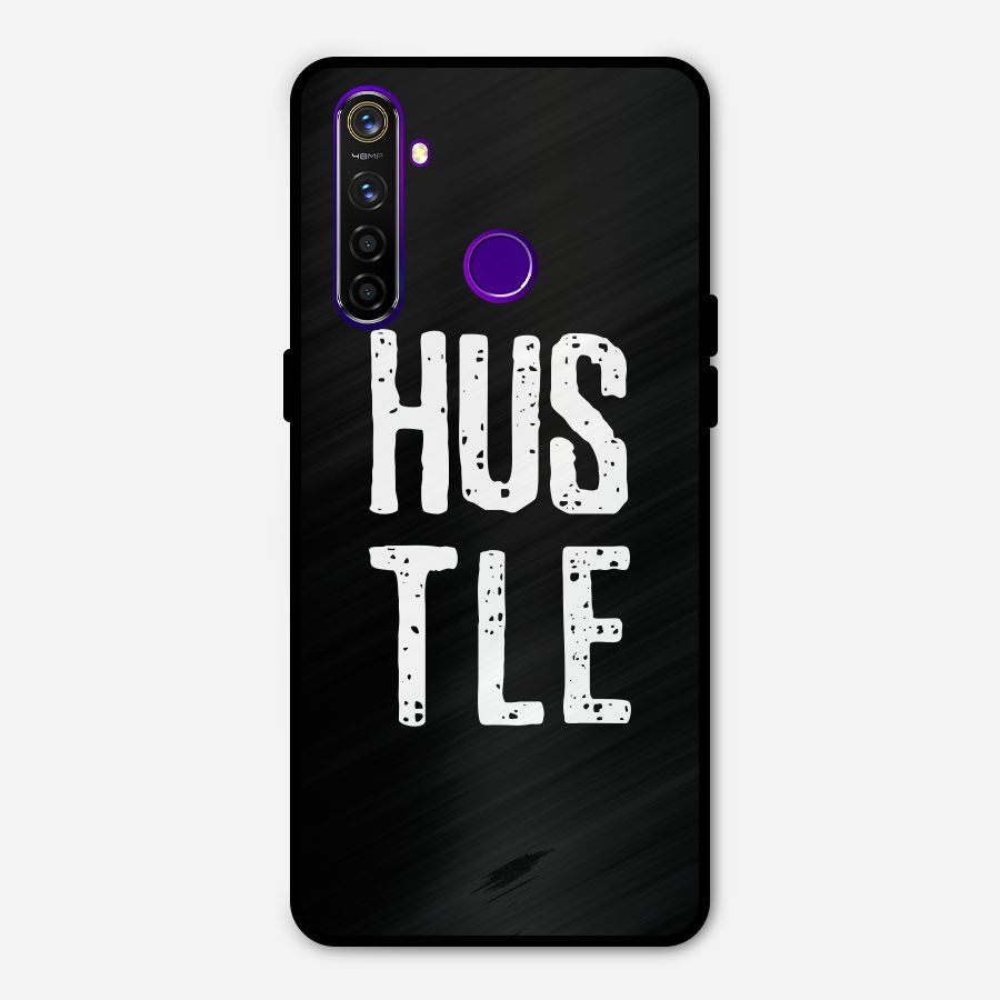 Hustle Metal Back Case for Realme 5 Pro