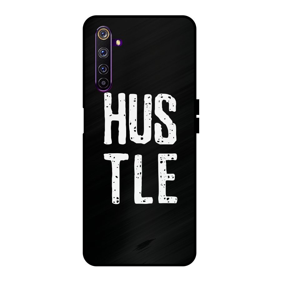 Hustle Metal Back Case for Realme 6 Pro