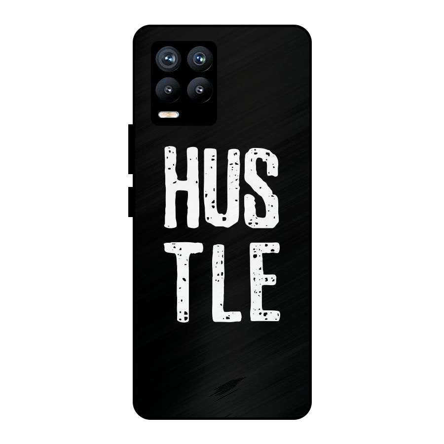 Hustle Metal Back Case for Realme 8 Pro