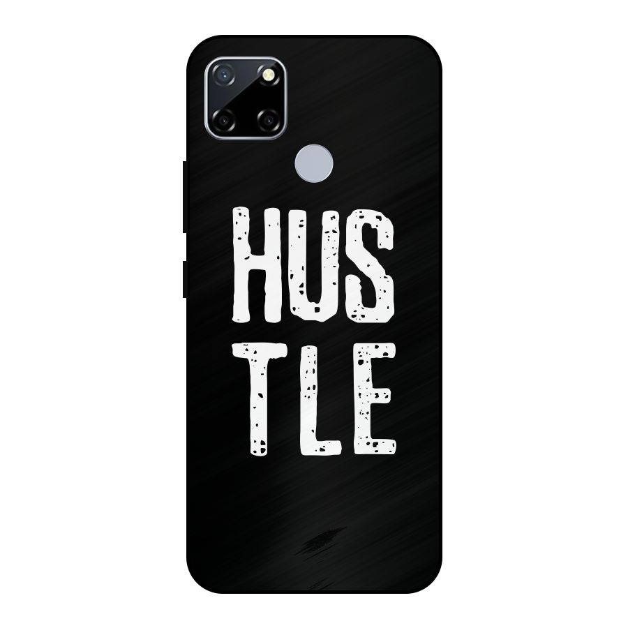 Hustle Metal Back Case for Realme Narzo 30A