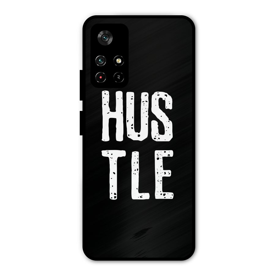 Hustle Metal Back Case for Redmi Note 11T 5G