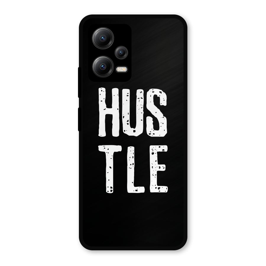 Hustle Metal Back Case for Redmi Note 12 5G