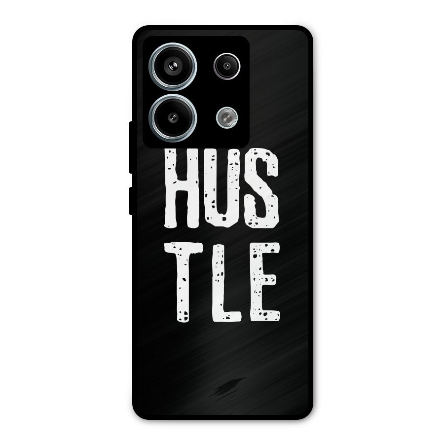 Hustle Metal Back Case for Redmi Note 13 Pro 5G