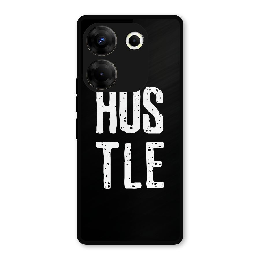 Hustle Metal Back Case for Tecno Camon 20 Pro