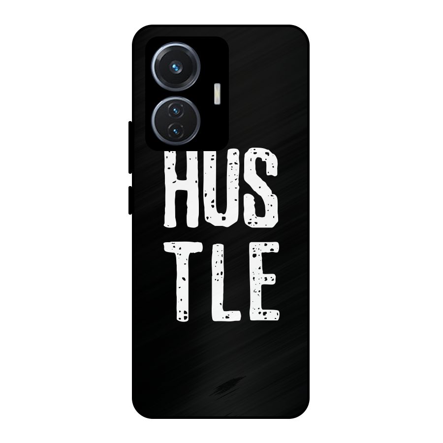 Hustle Metal Back Case for Vivo T1 44W