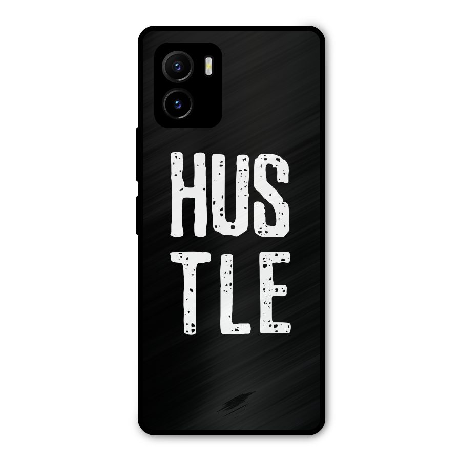 Hustle Metal Back Case for Vivo Y15s