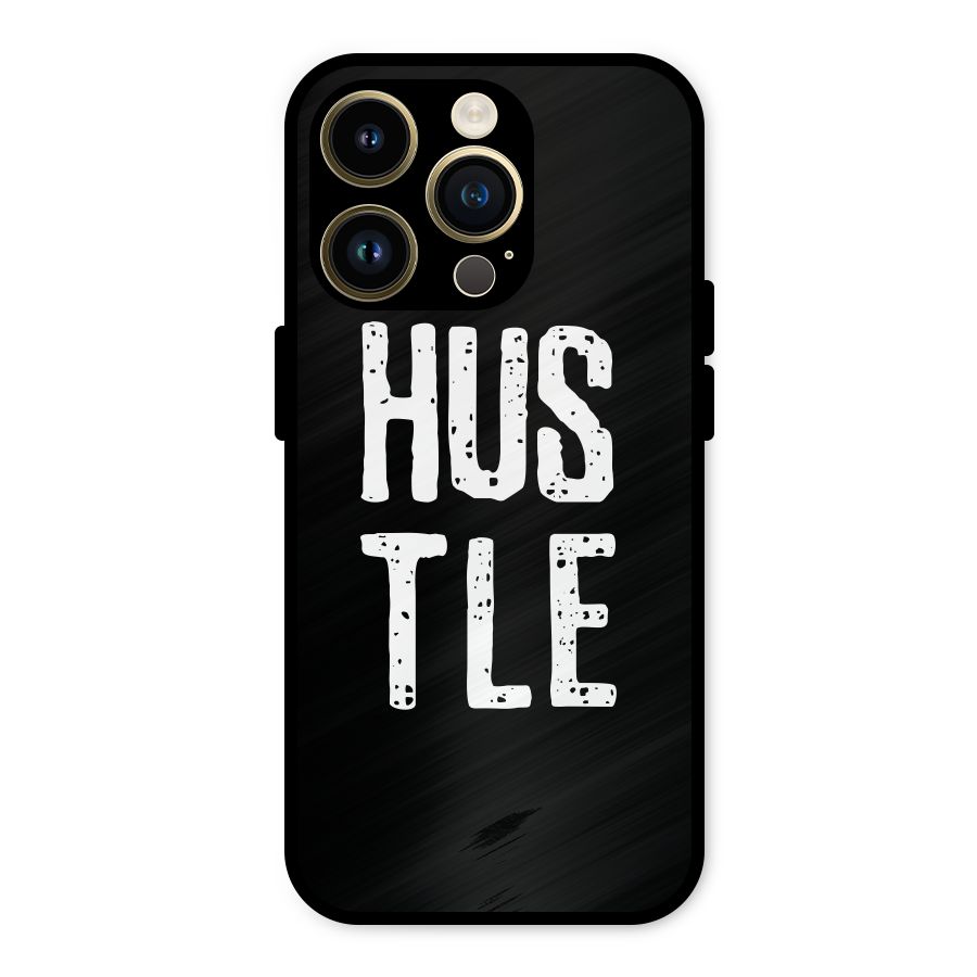 Hustle Metal Back Case for iPhone 14 Pro