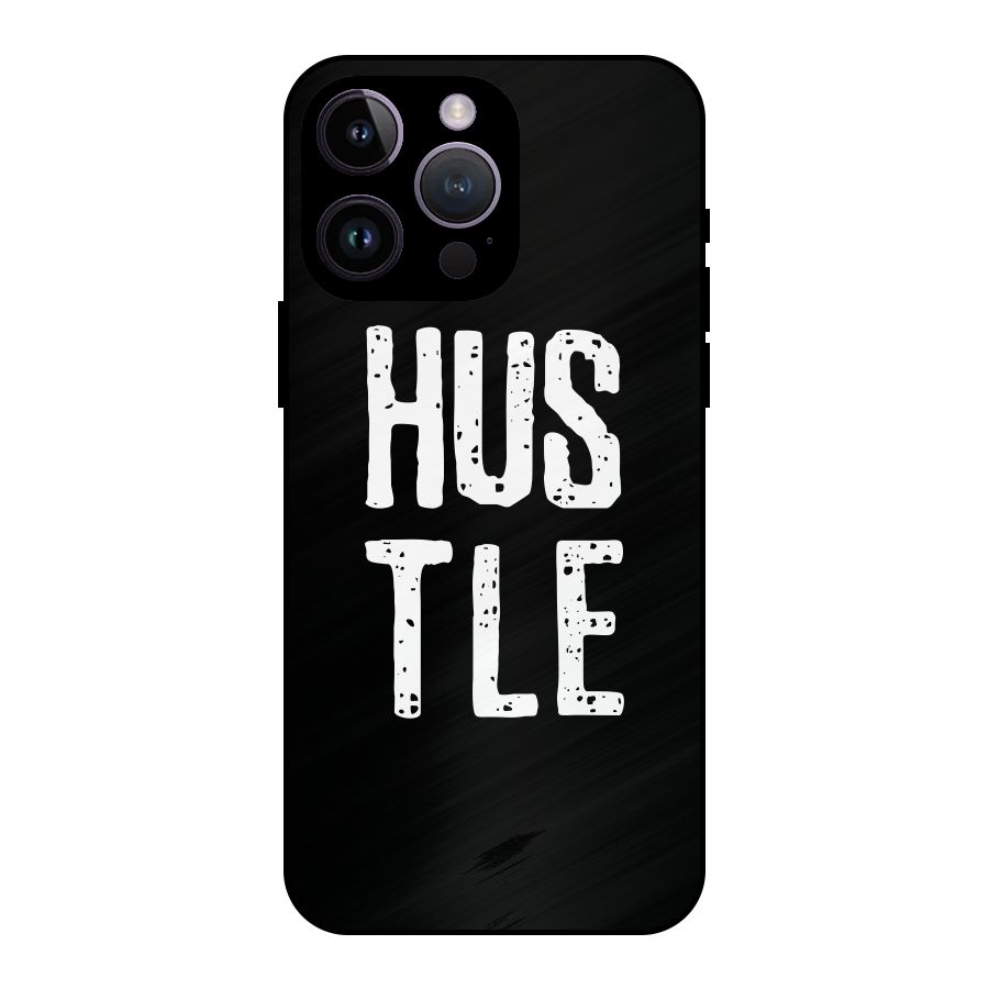 Hustle Metal Back Case for iPhone 14 Pro Max