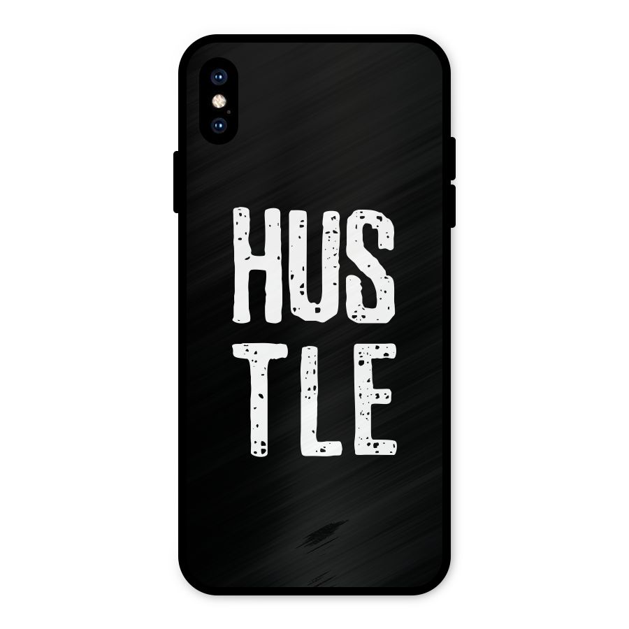 Hustle Metal Back Case for iPhone XS Max