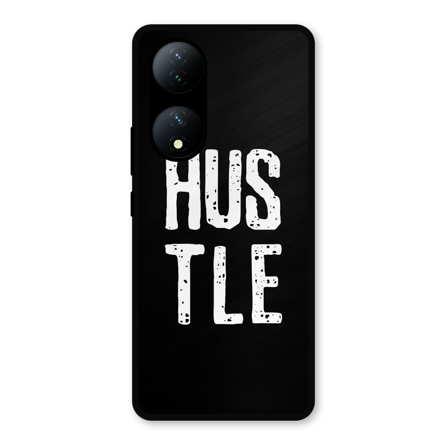 Hustle Metal Back Case for iQOO Z7s