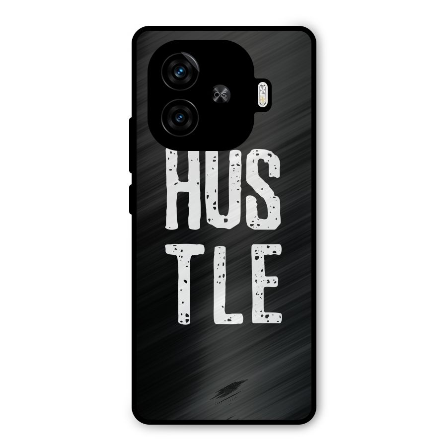Hustle Metal Back Case for iQOO Z9 Turbo