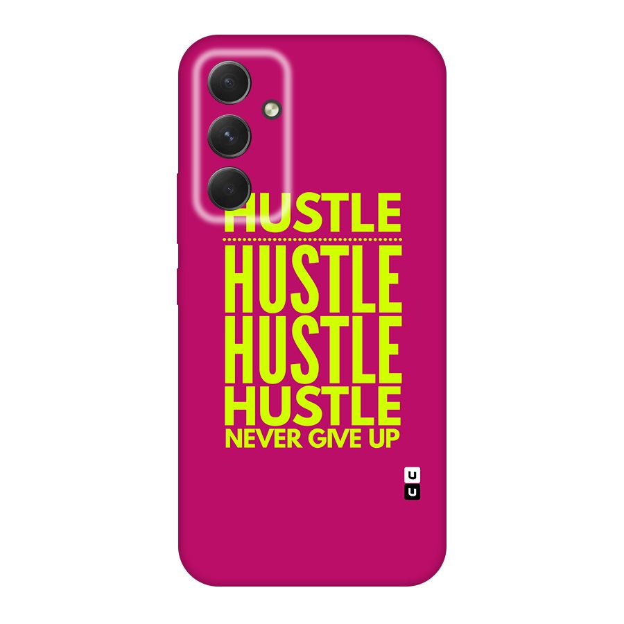 Hustle Never Give Up Original Polycarbonate Back Case for Galaxy A54