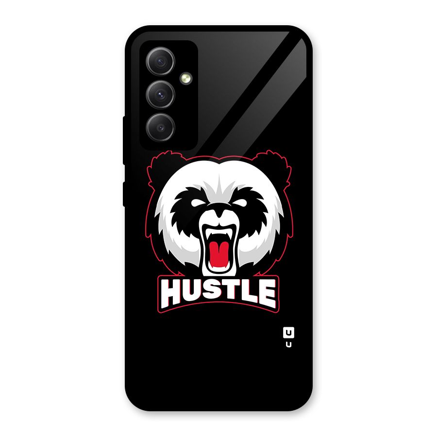 Hustle Panda Glass Back Case for Galaxy A34