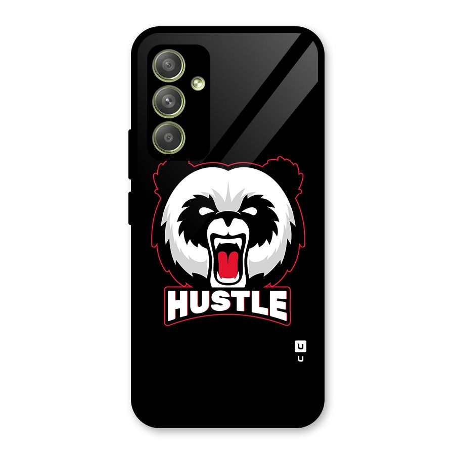 Hustle Panda Glass Back Case for Galaxy A54