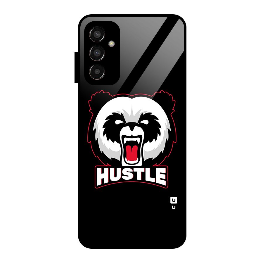 Hustle Panda Glass Back Case for Galaxy F13