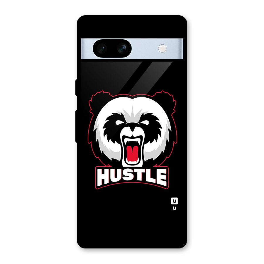Hustle Panda Glass Back Case for Google Pixel 7a