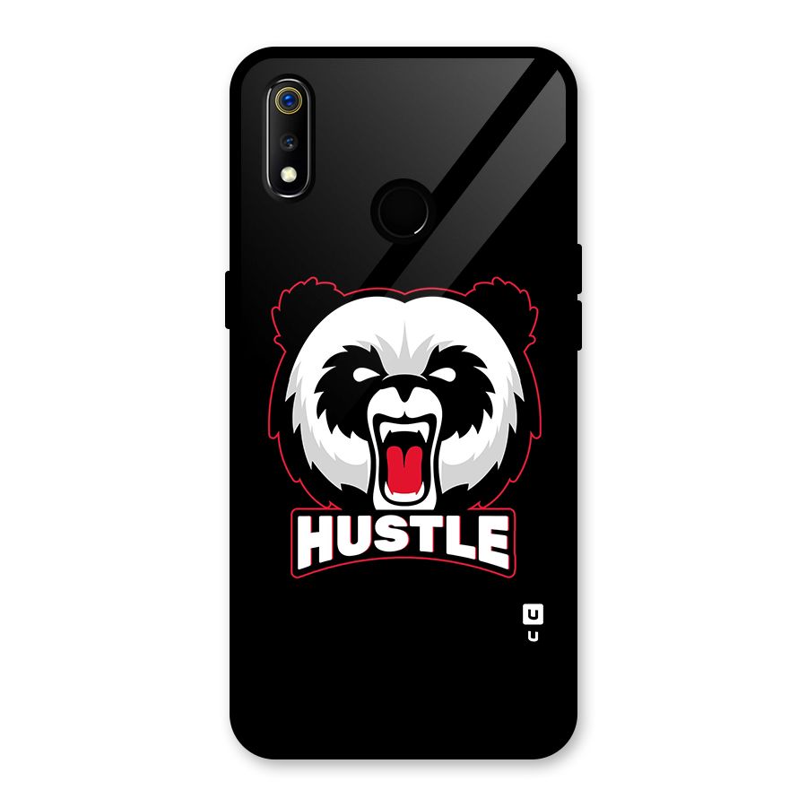 Hustle Panda Glass Back Case for Realme 3i