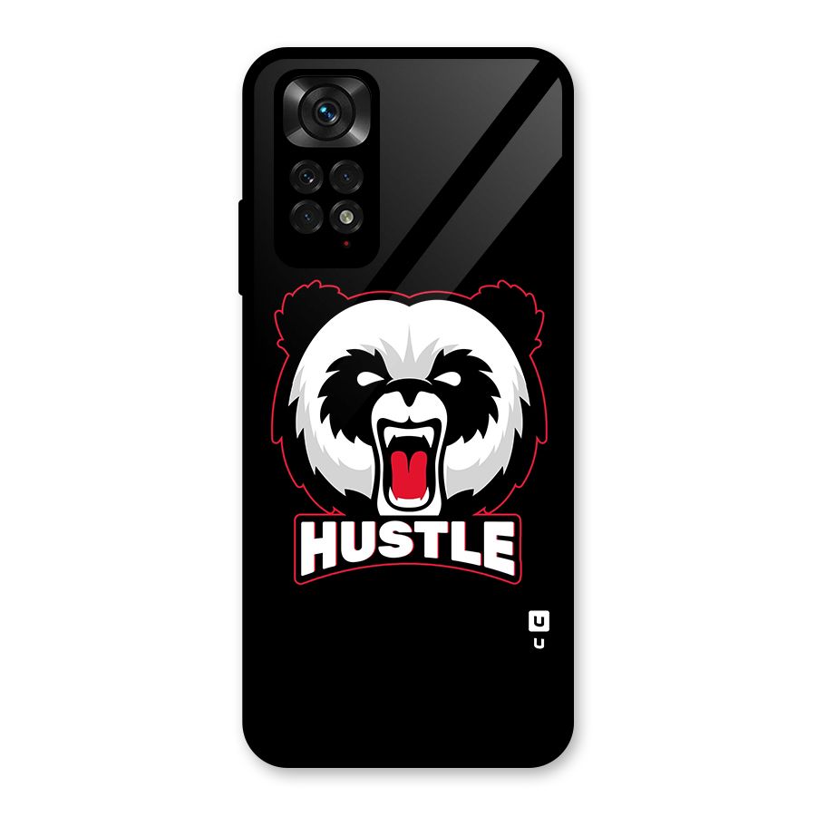 Hustle Panda Glass Back Case for Redmi Note 11S