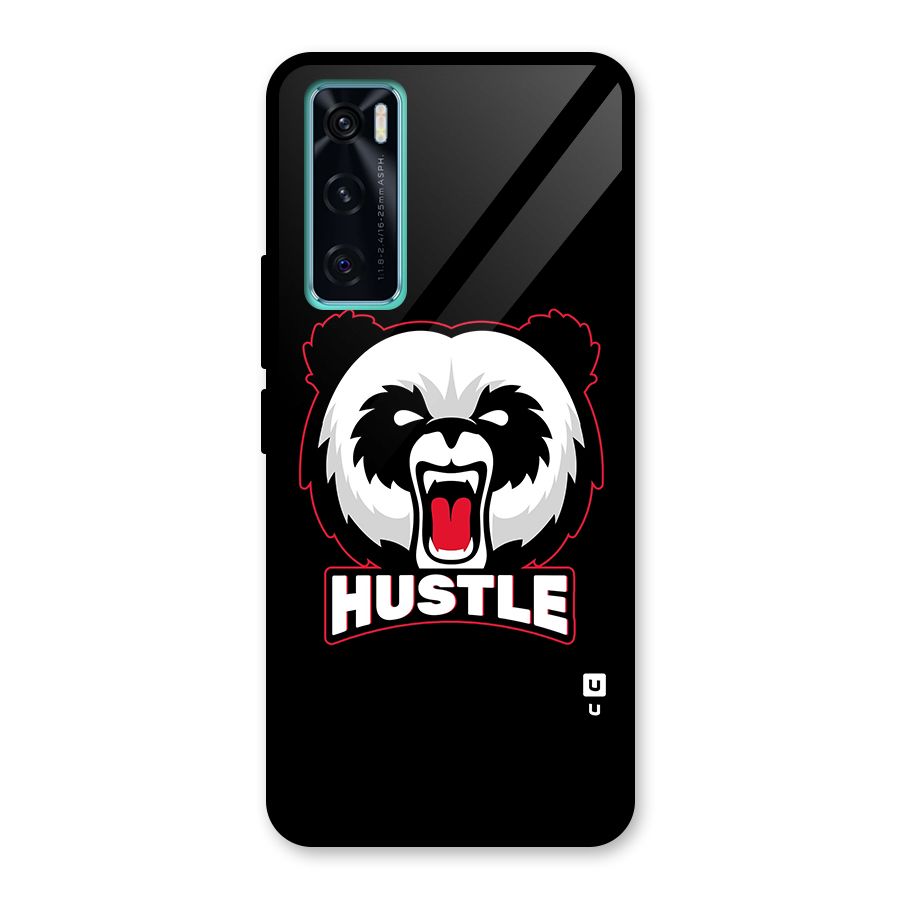 Hustle Panda Glass Back Case for Vivo V20 SE