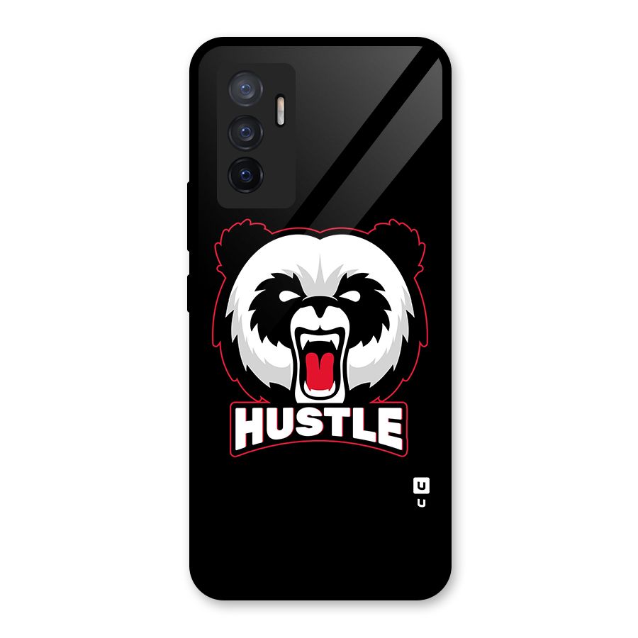 Hustle Panda Glass Back Case for Vivo V23e