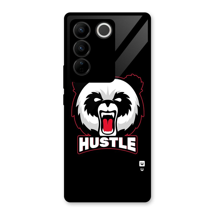 Hustle Panda Glass Back Case for Vivo V27