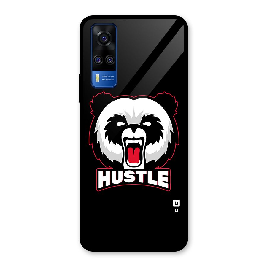Hustle Panda Glass Back Case for Vivo Y31