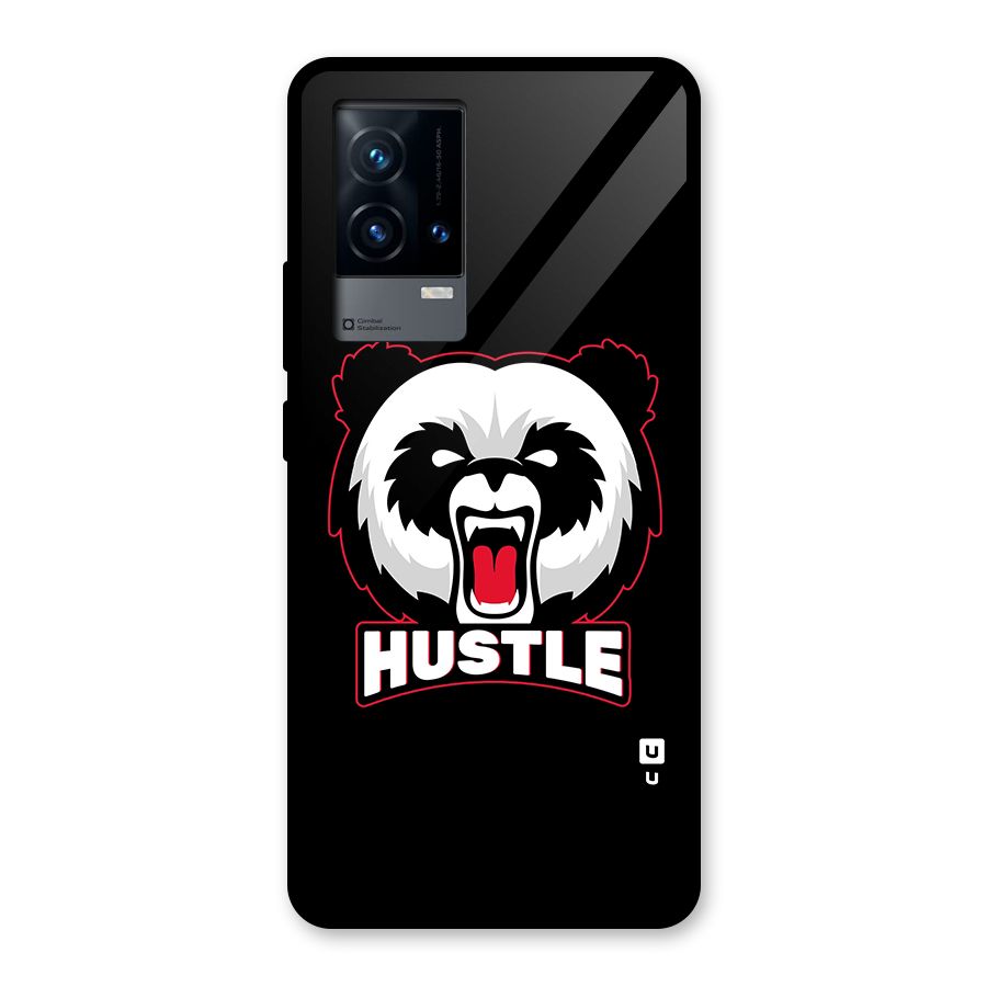 Hustle Panda Glass Back Case for iQOO 9 5G