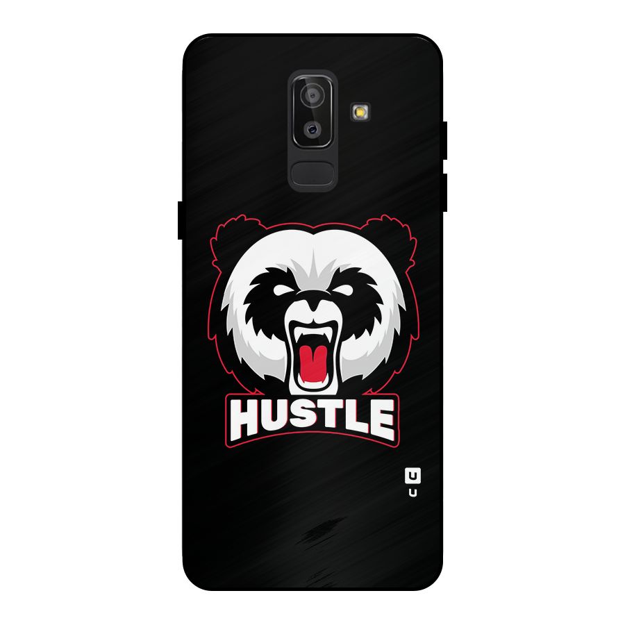 Hustle Panda Metal Back Case for Galaxy J8