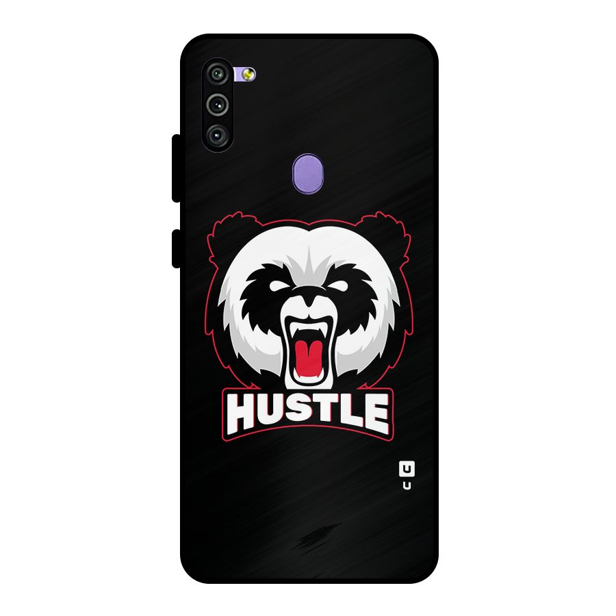 Hustle Panda Metal Back Case for Galaxy M11
