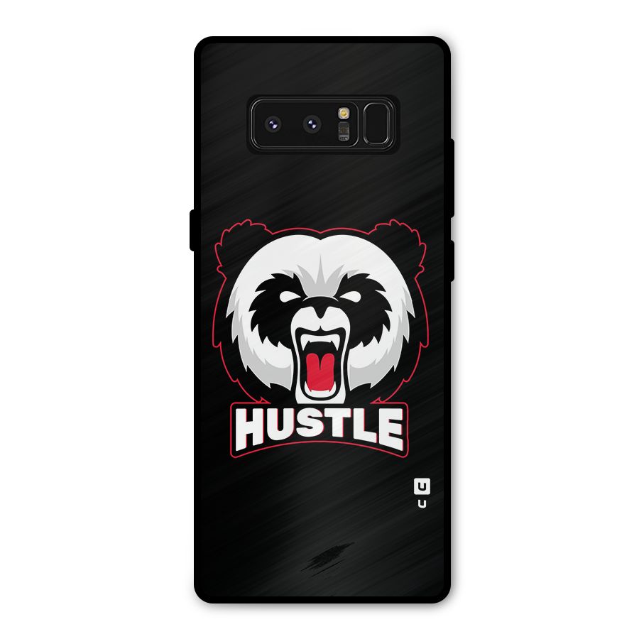 Hustle Panda Metal Back Case for Galaxy Note 8