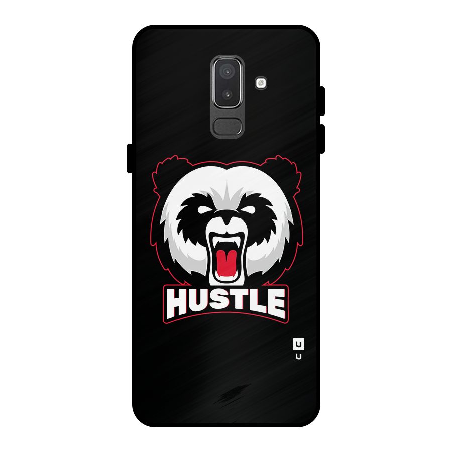 Hustle Panda Metal Back Case for Galaxy On8 (2018)