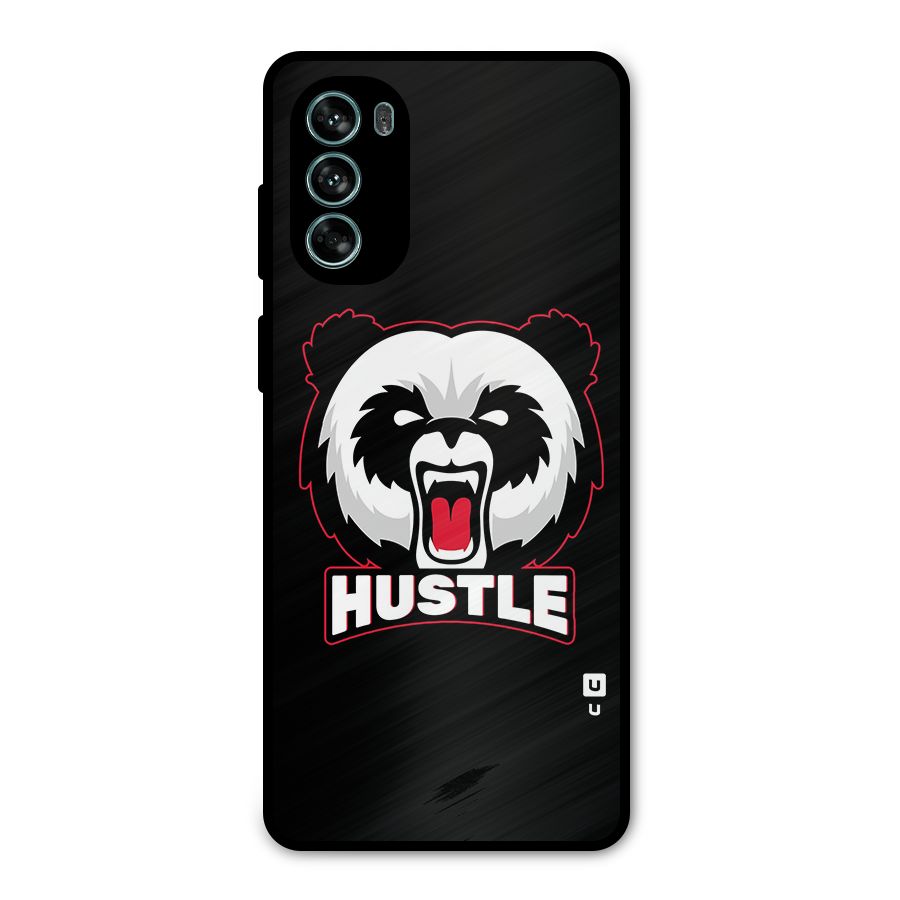 Hustle Panda Metal Back Case for Moto G62