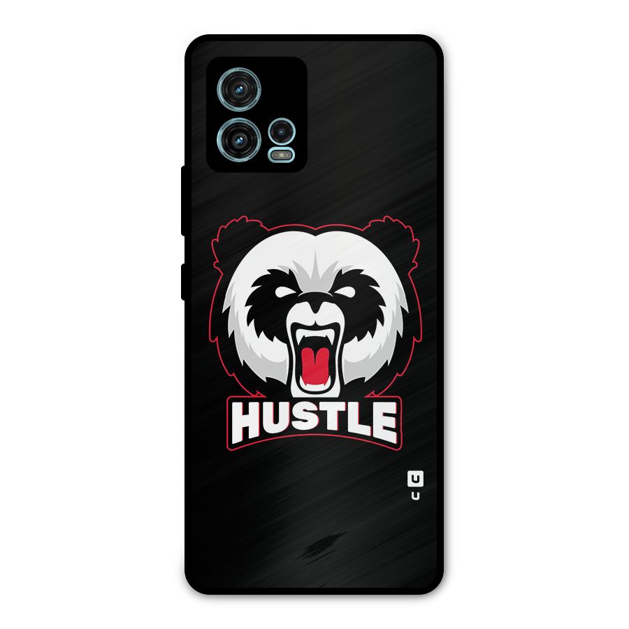 Hustle Panda Metal Back Case for Moto G72