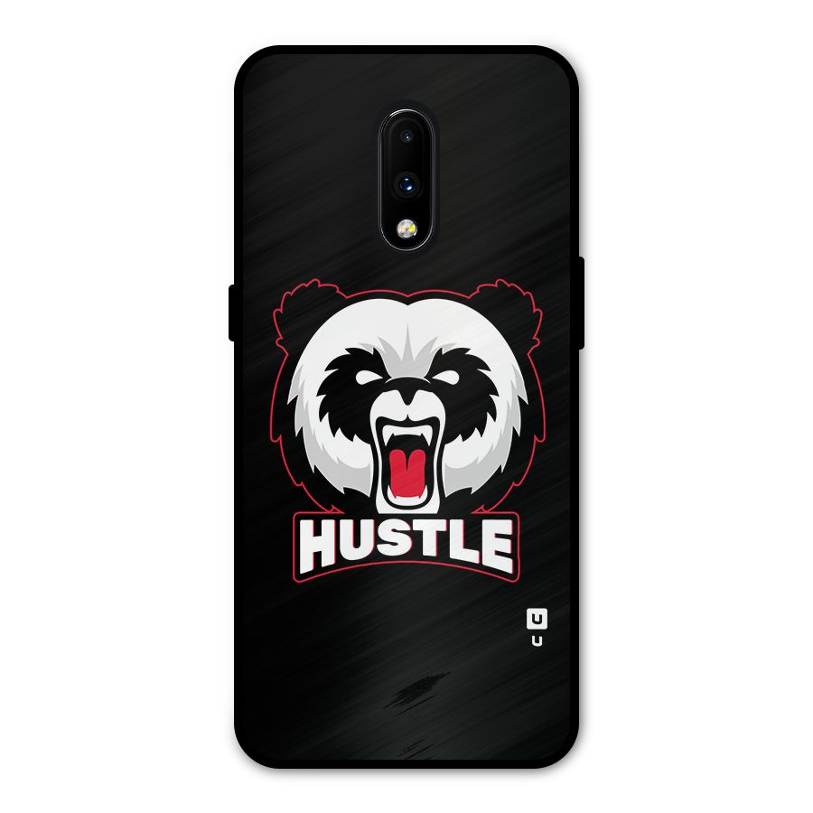 Hustle Panda Metal Back Case for OnePlus 7