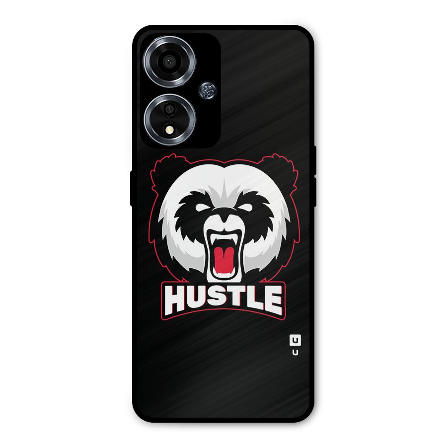 Hustle Panda Metal Back Case for Oppo A59