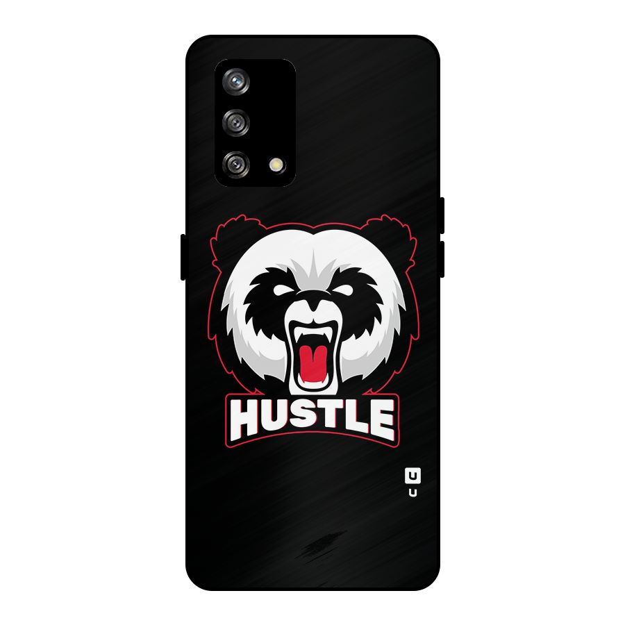 Hustle Panda Metal Back Case for Oppo F19
