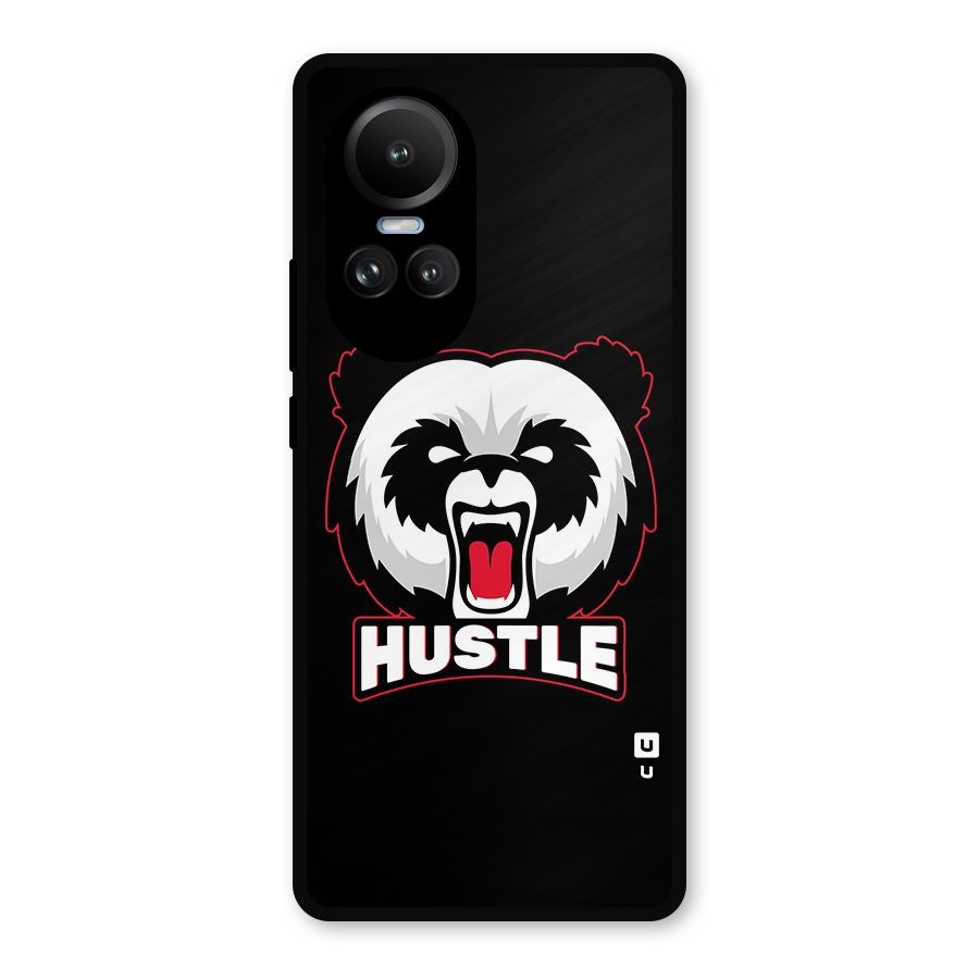Hustle Panda Metal Back Case for Oppo Reno10