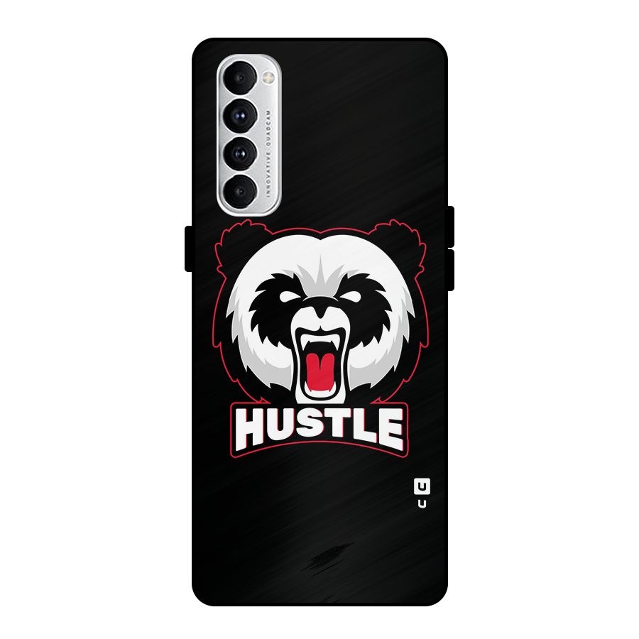 Hustle Panda Metal Back Case for Oppo Reno4 Pro