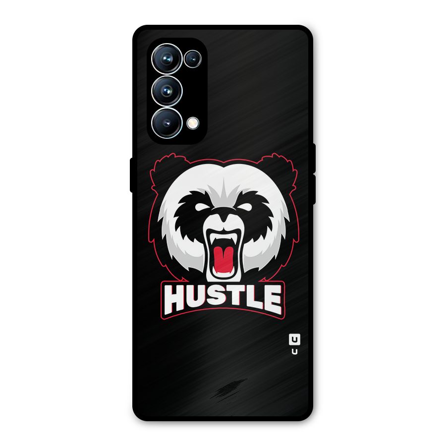 Hustle Panda Metal Back Case for Oppo Reno5 Pro 5G