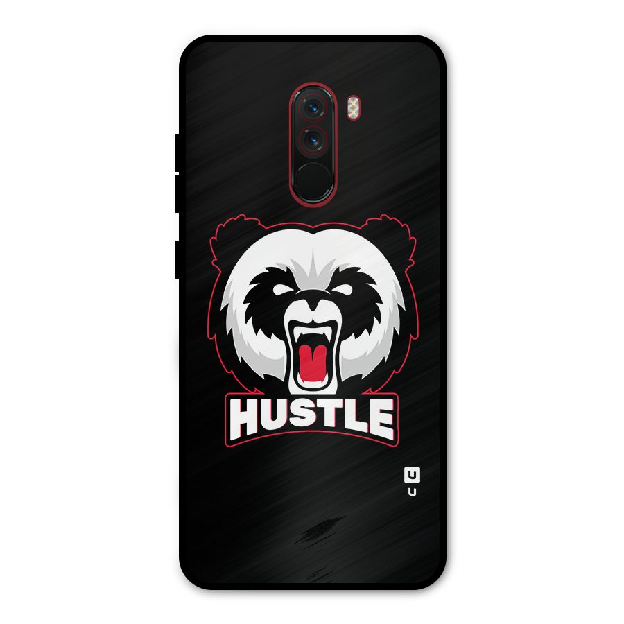 Hustle Panda Metal Back Case for Poco F1