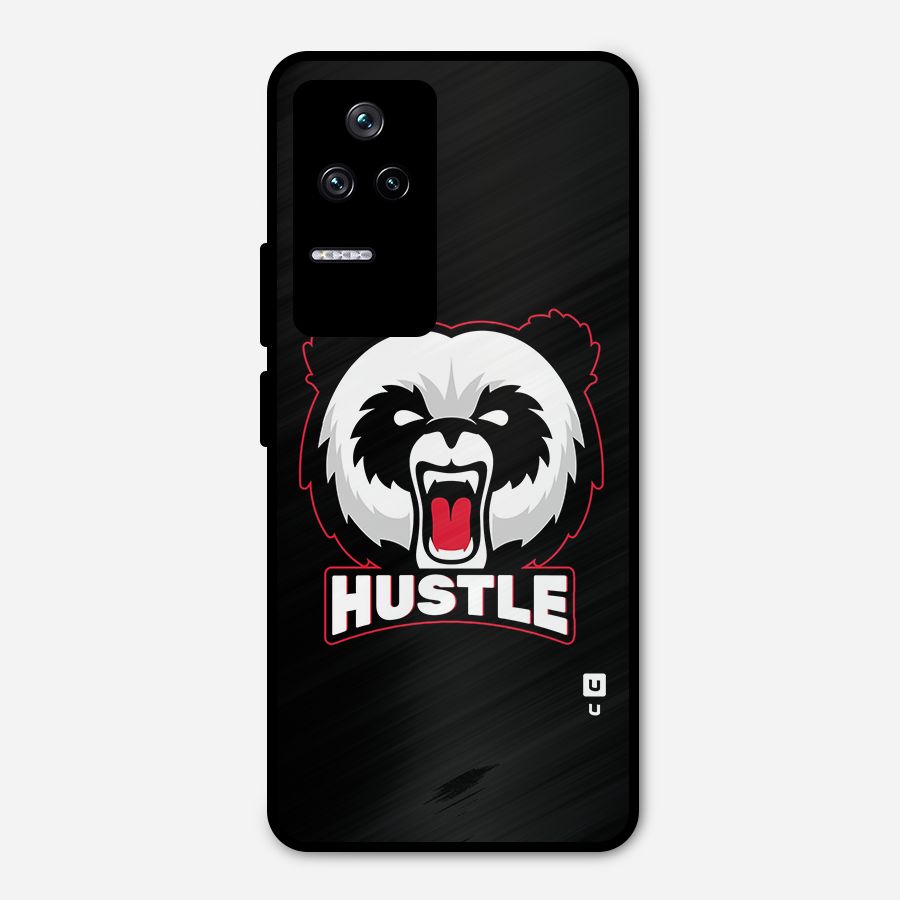 Hustle Panda Metal Back Case for Poco F4 5G