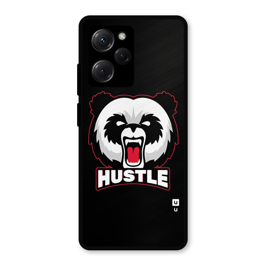 Hustle Panda Metal Back Case for Poco X5 Pro