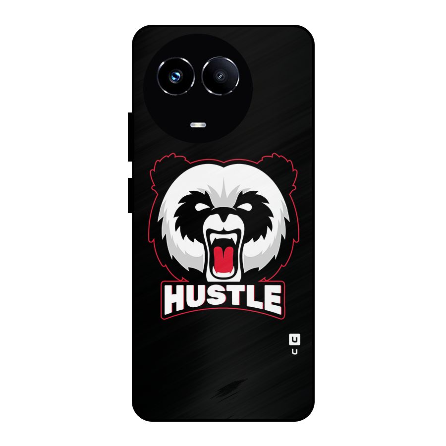 Hustle Panda Metal Back Case for Realme 11 5G