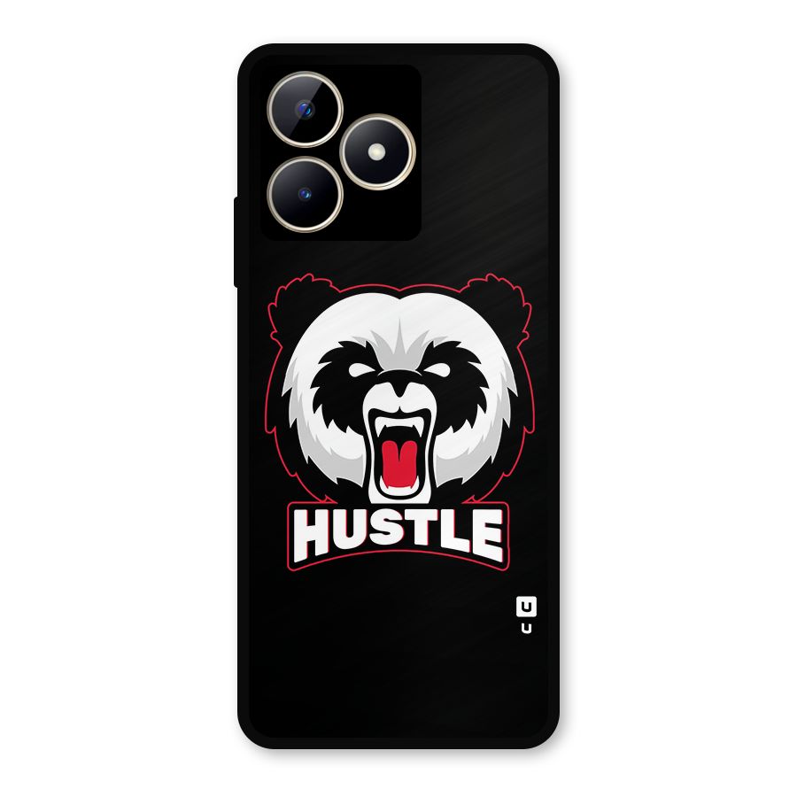 Hustle Panda Metal Back Case for Realme Narzo N53