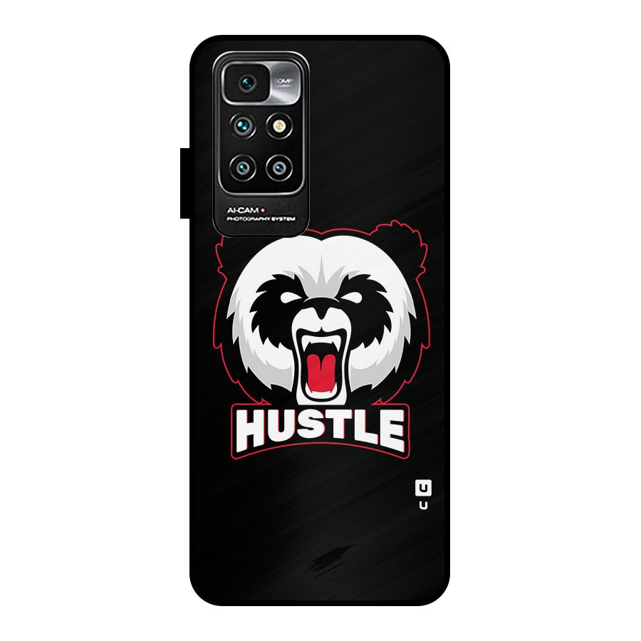 Hustle Panda Metal Back Case for Redmi 10 Prime