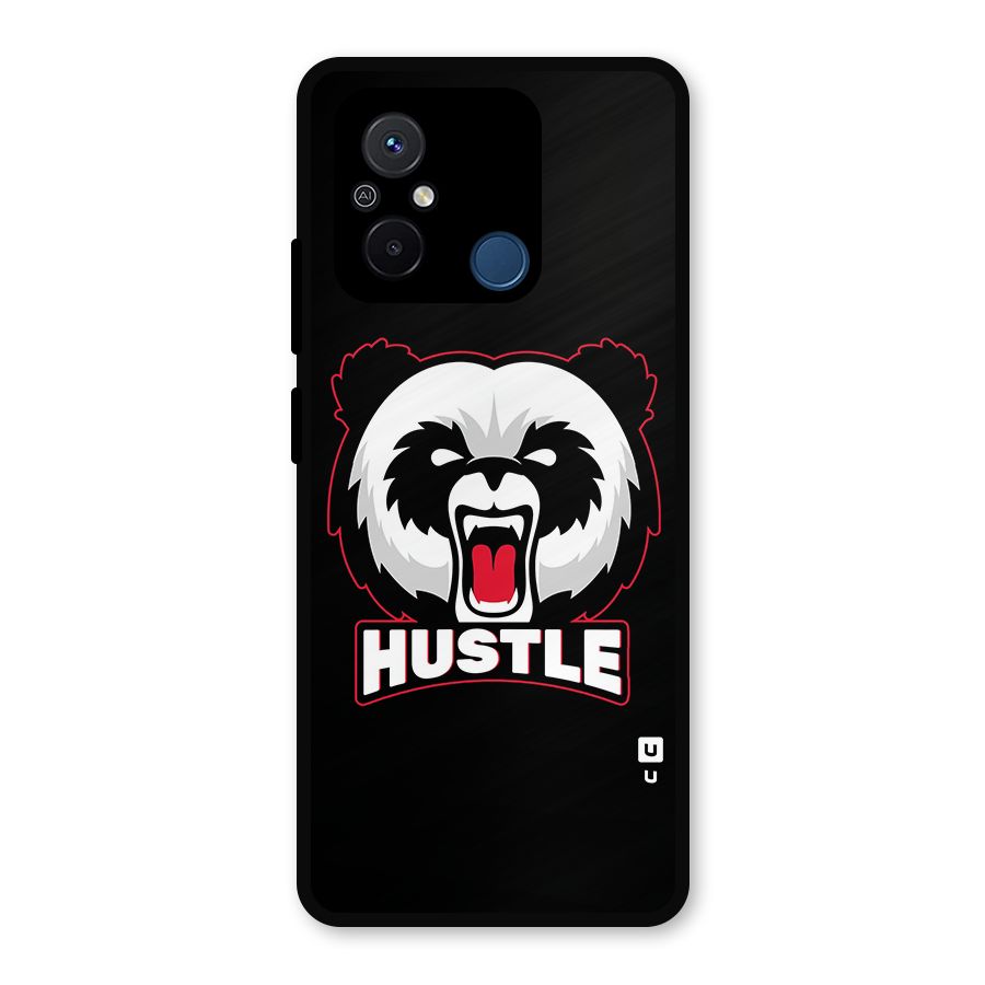 Hustle Panda Metal Back Case for Redmi 12C