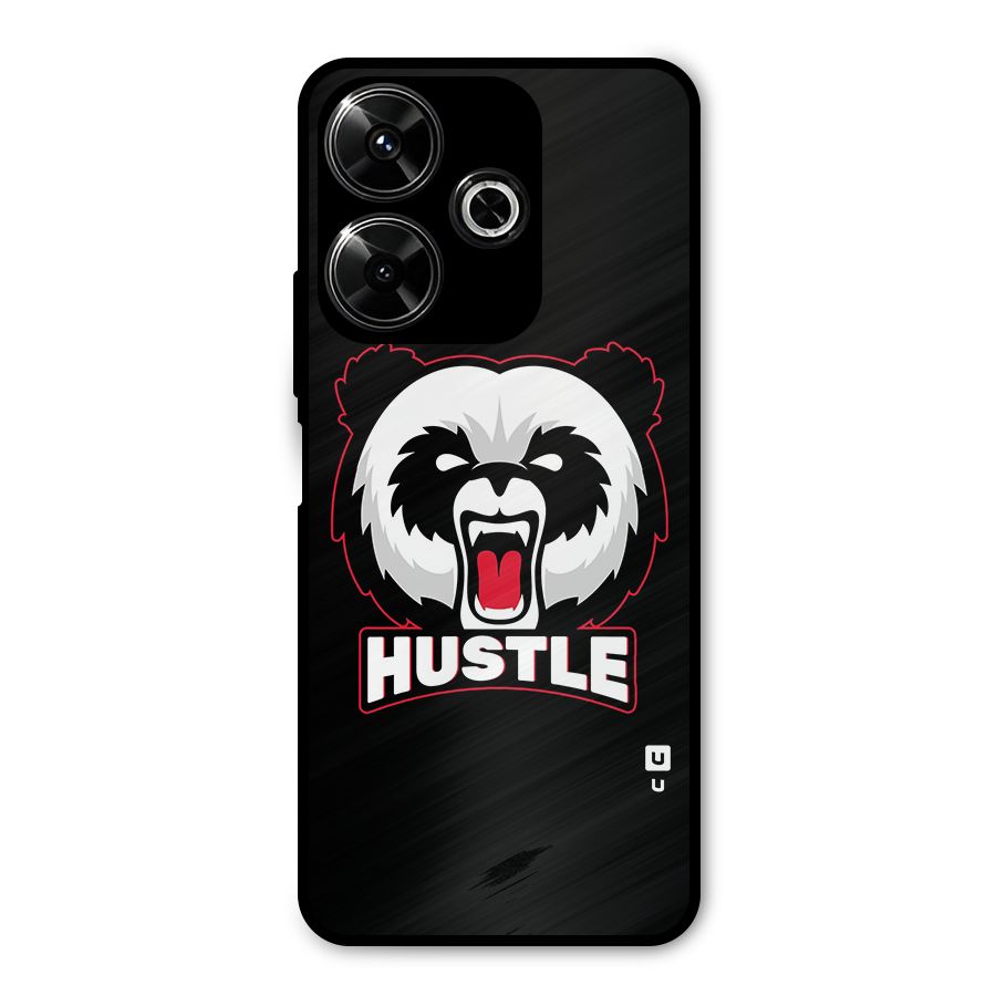 Hustle Panda Metal Back Case for Redmi 13 5G