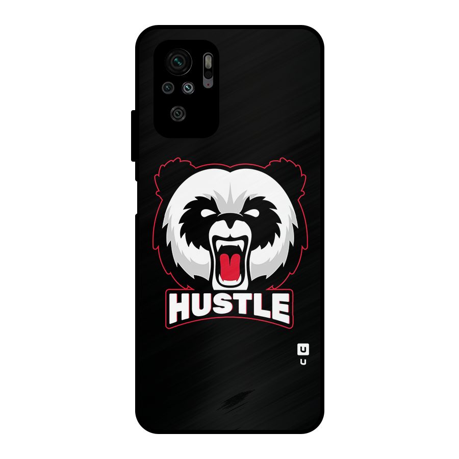 Hustle Panda Metal Back Case for Redmi Note 10S