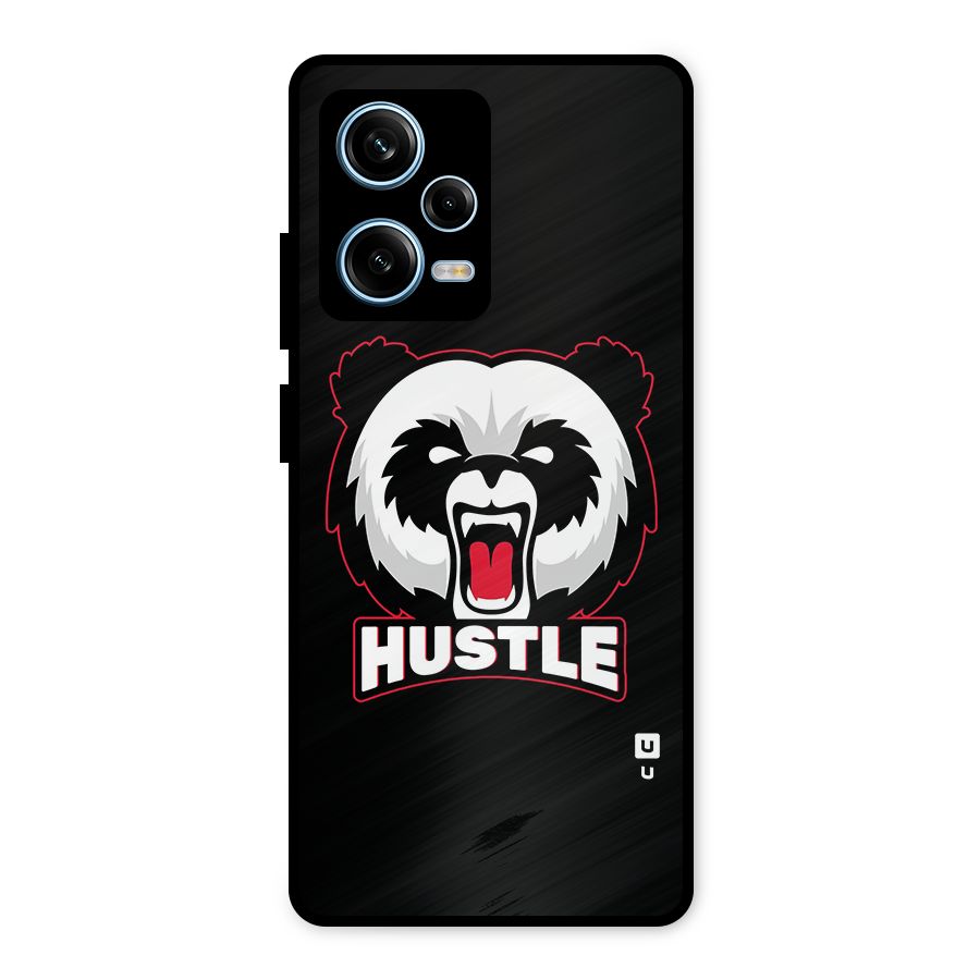 Hustle Panda Metal Back Case for Redmi Note 12 Pro