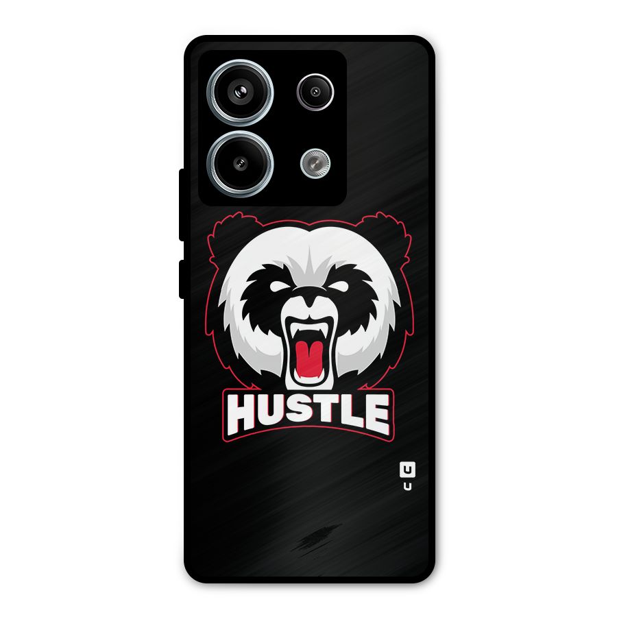 Hustle Panda Metal Back Case for Redmi Note 13 Pro 5G